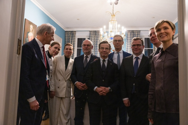 Nordic, Baltic leaders reaffirm ´unwavering support´ for Ukraine Nordic, Baltic leaders reaffirm ´unwavering support´ for Ukraine